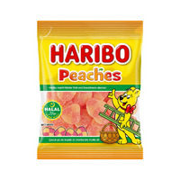 Halal Haribo Peaches 100g